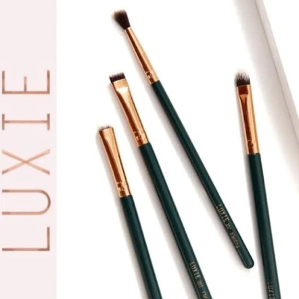 LUXIE 4-Piece Enchanted Eye Brush Set (NEW IN PACKAGE!)